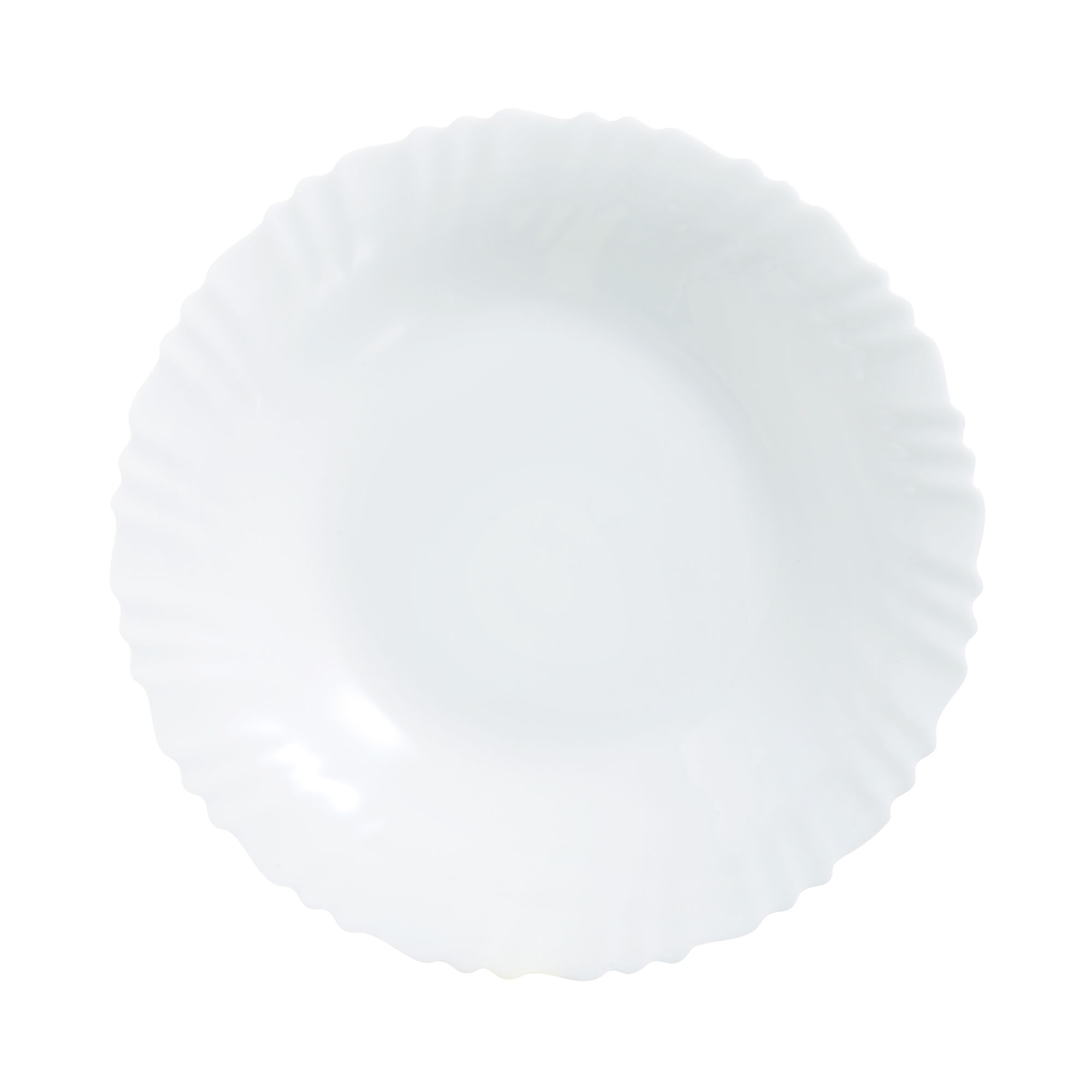 Lot de Assiettes Plates LUMINARC FESTON 25 CM - BLANC pour 26 dt