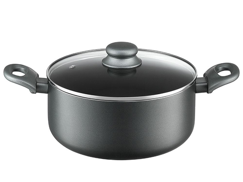 Cooking pot with lid Graphite 24 cm AMBITION