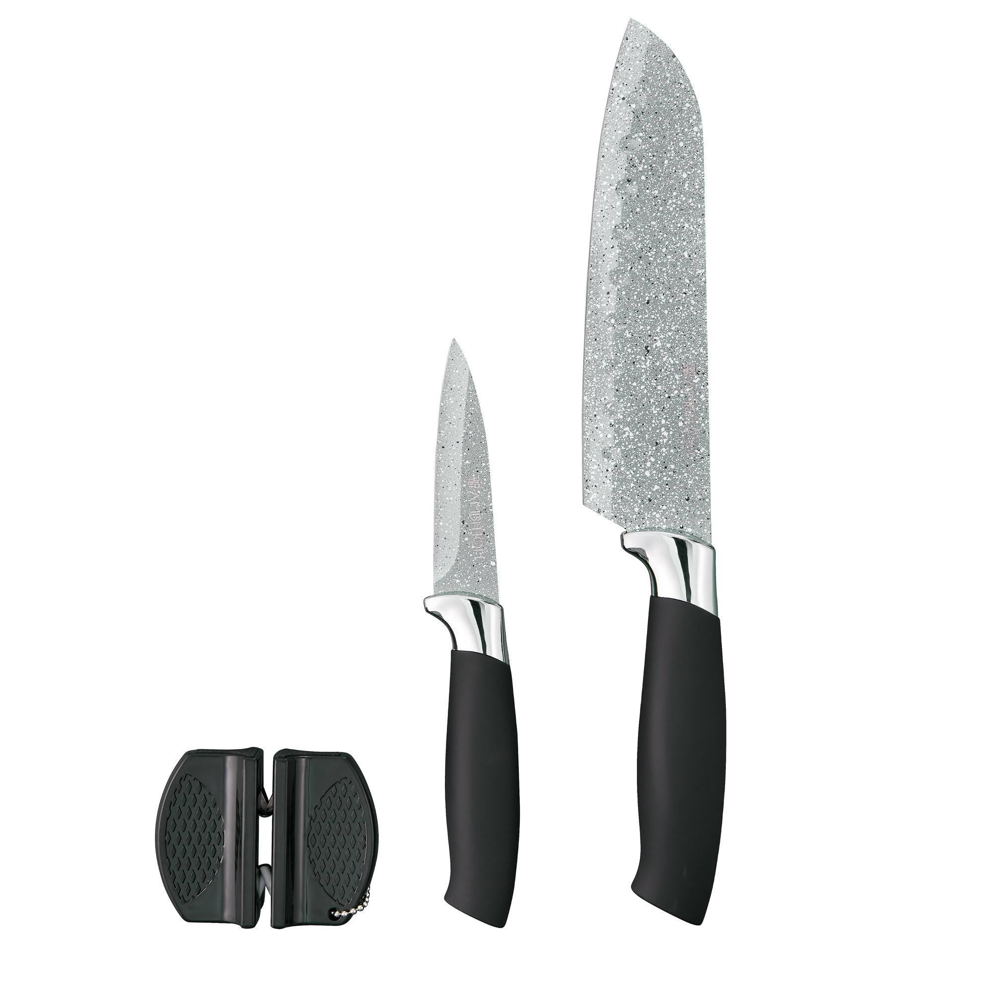 New England Cutlery 7-Piece Cutlery Set Black