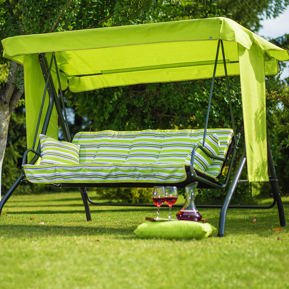 Garden Swing Hammock Latina With Cushions And Canopy D001 12pb Patio 