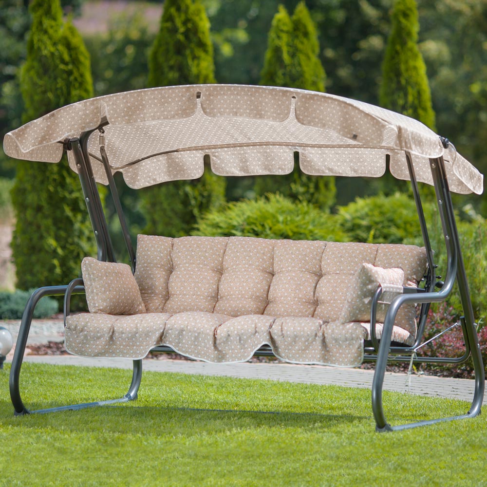 Replacement swing cushions set with canopy 170 cm Ravenna H02504PB PATIO